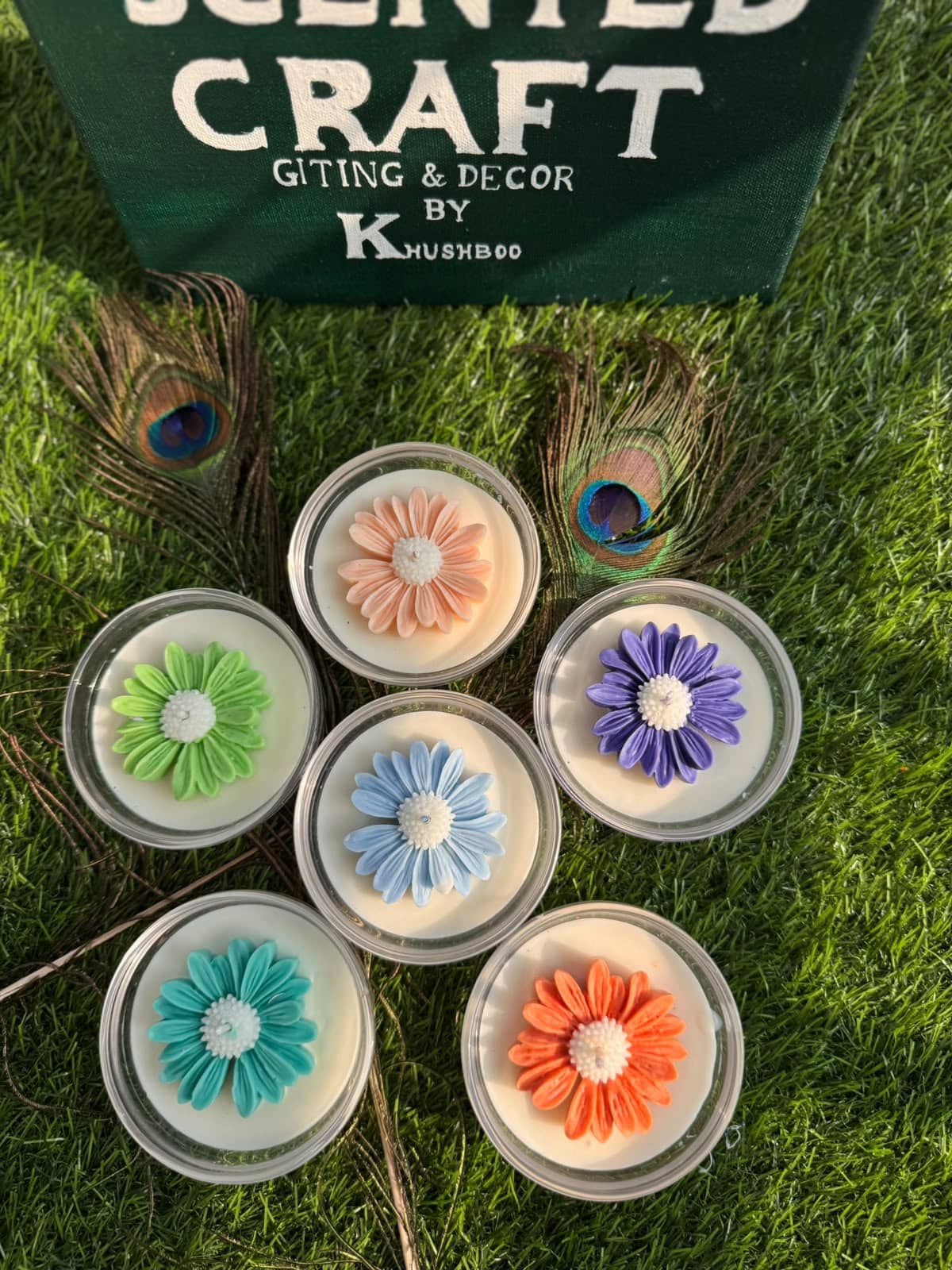 Daisy Jar Candle