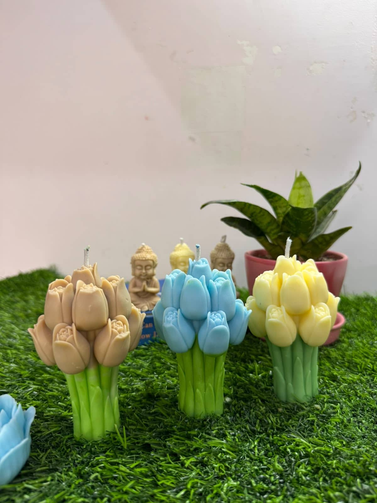 Tulip Bouquet Candle