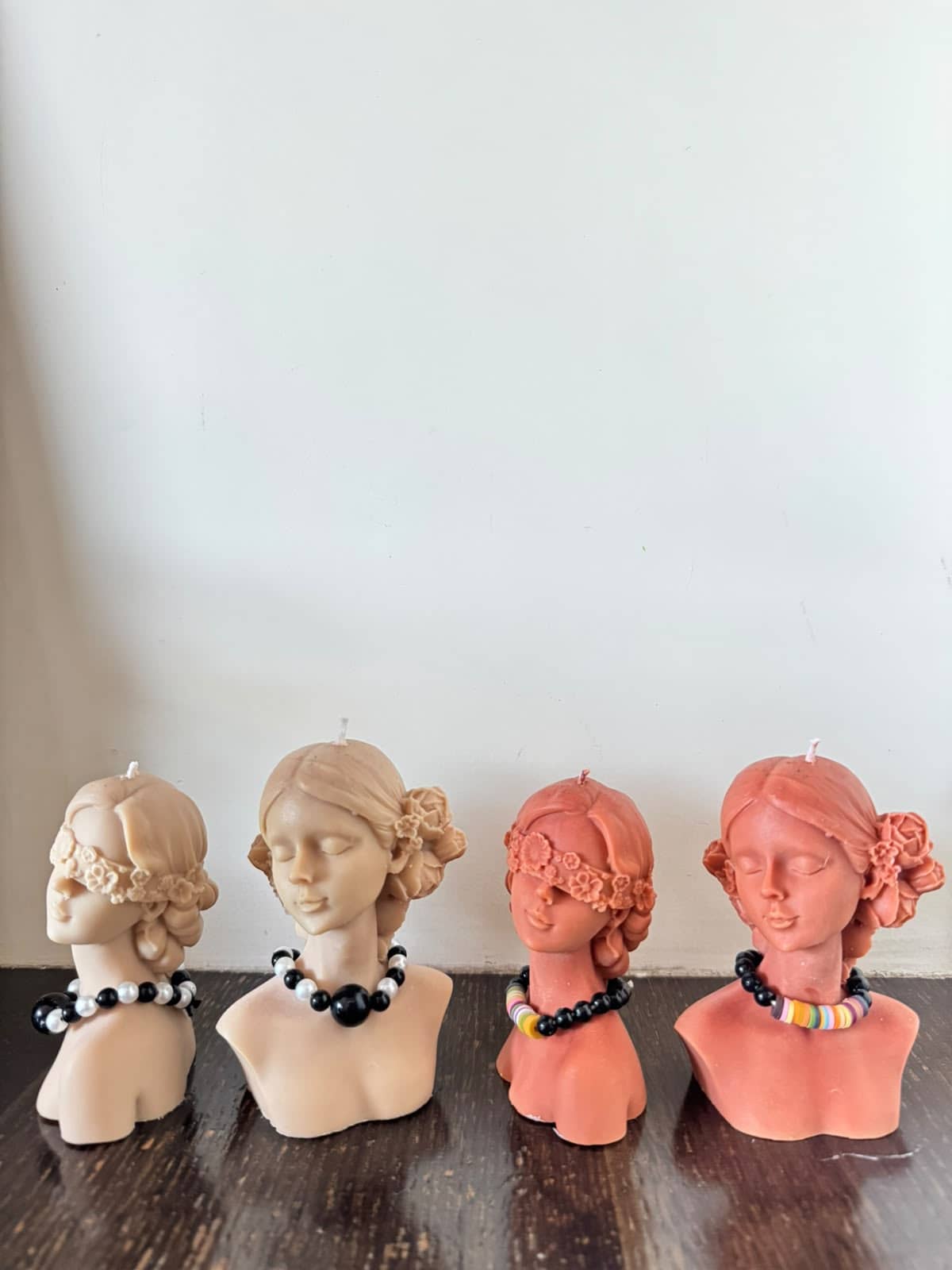 Blossom Lady Bust Candle